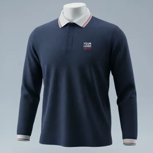 Long-Sleeve Polo